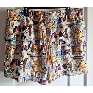 TED BAKER London " the world's your lobster" swim trunks Sz 7 men NWOT‎